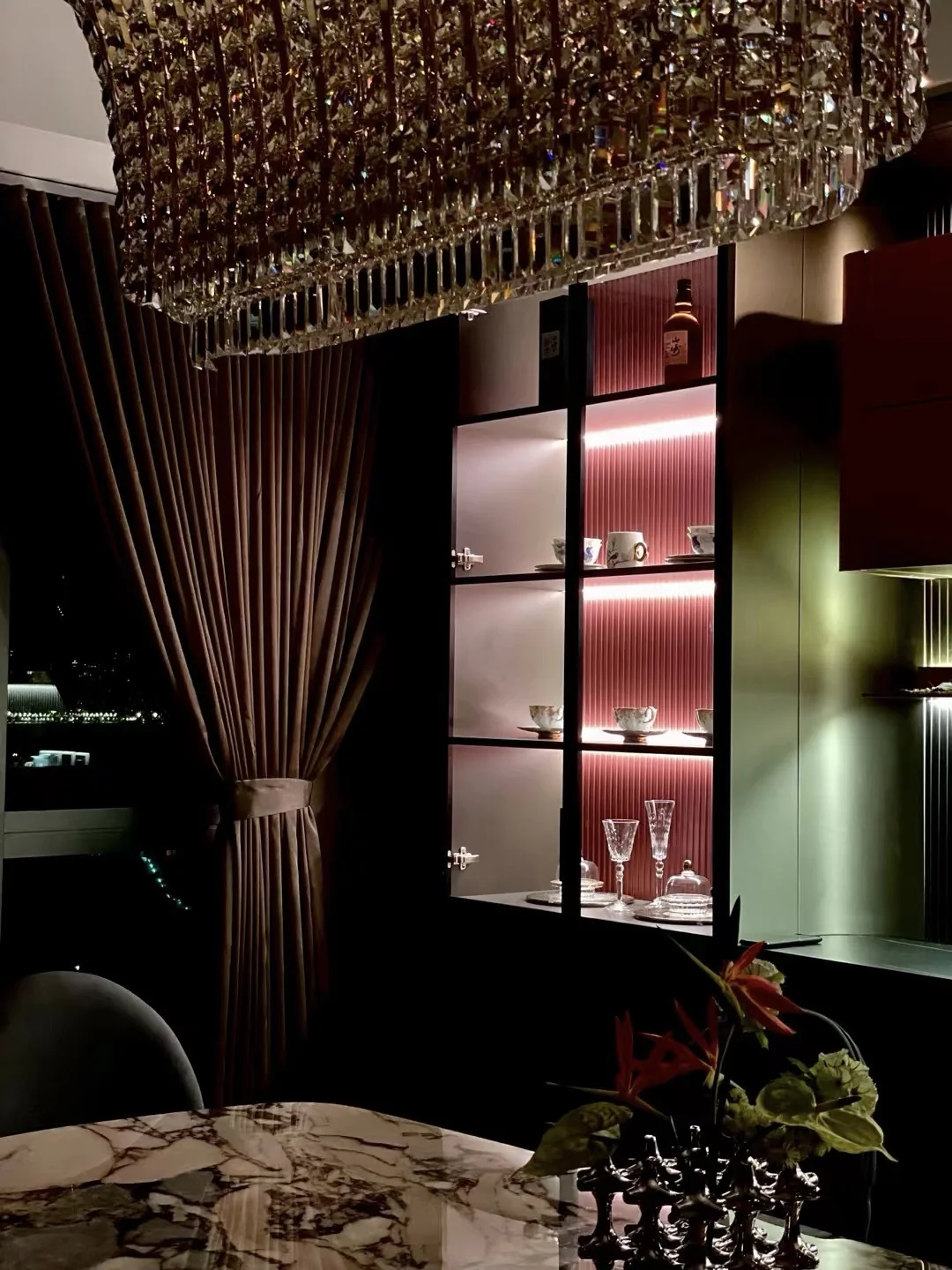 Interior material detail